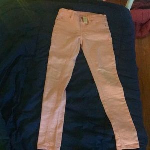 Girls pink jeans